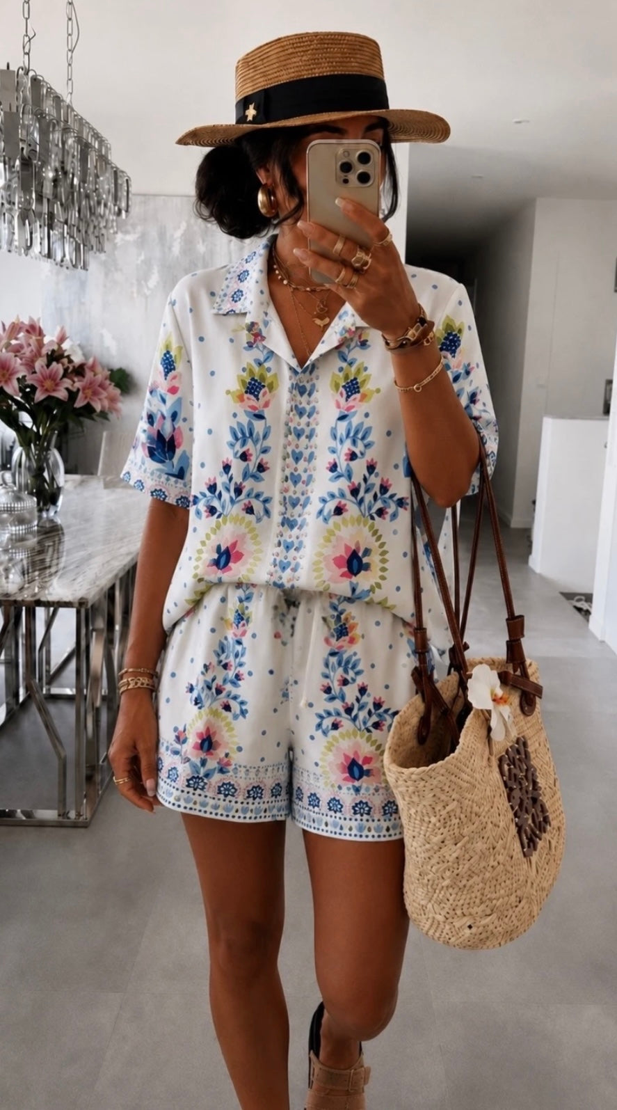 Ensemble fleuri
