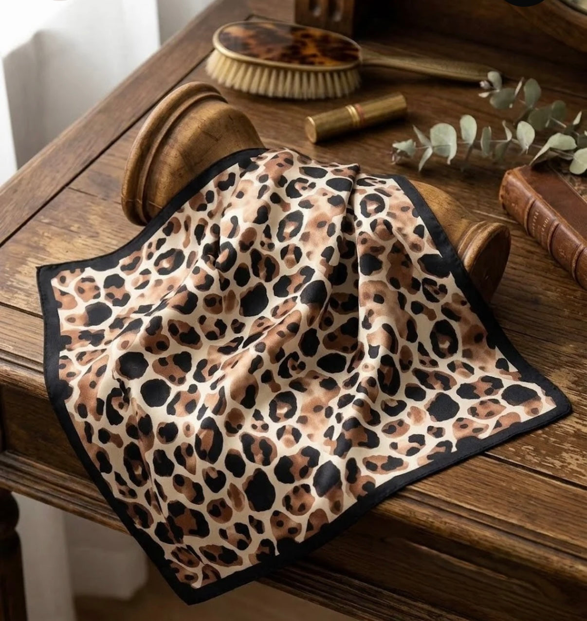 Foulard léopard