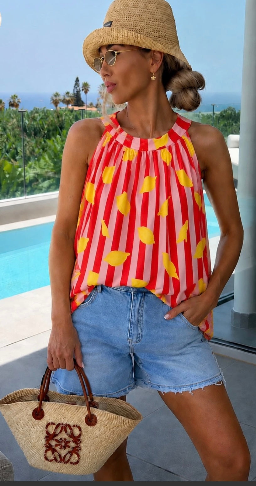 Blouse citron