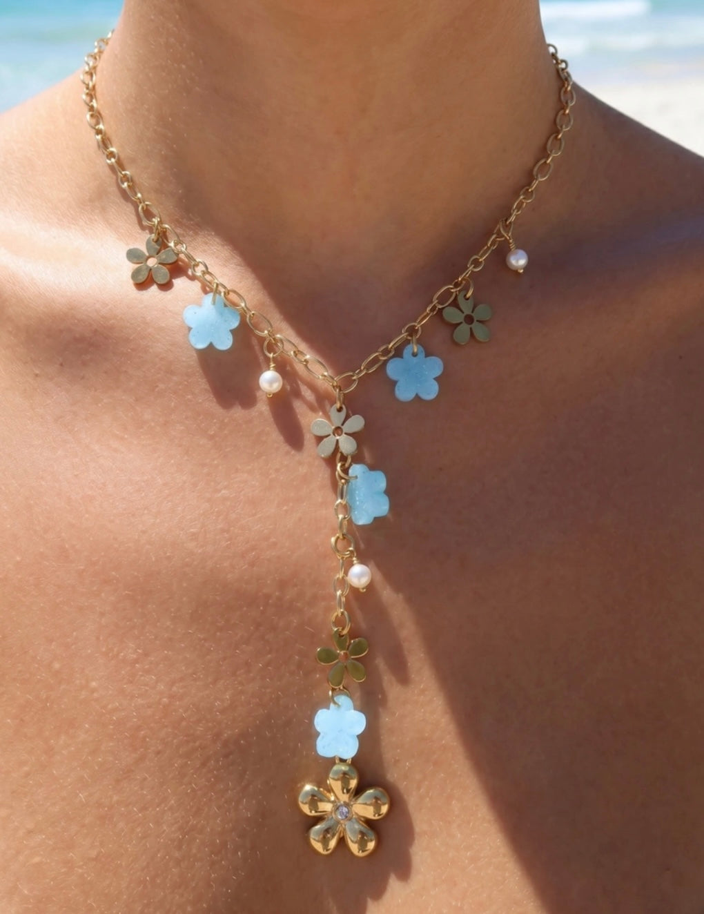 Collier bleuet