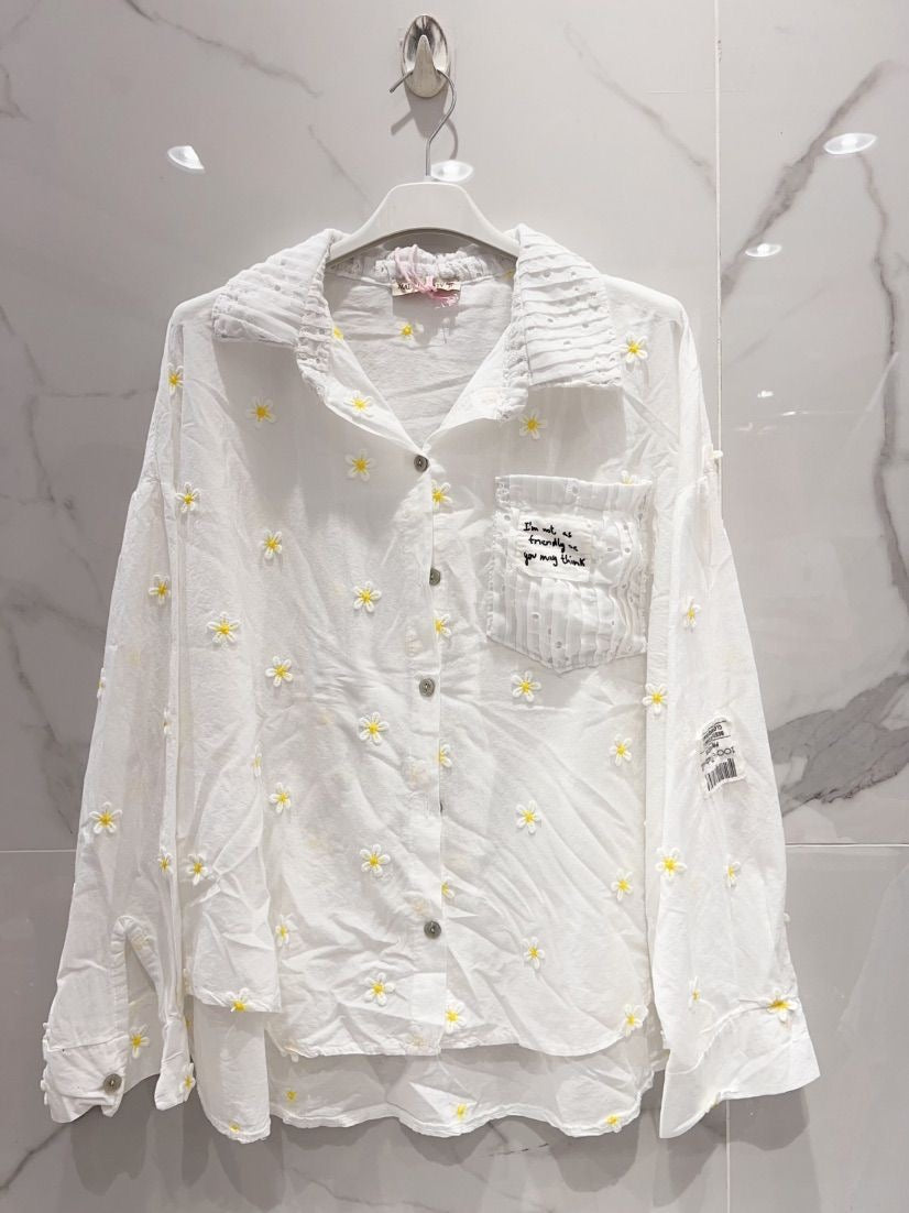 Chemise pâquerettes