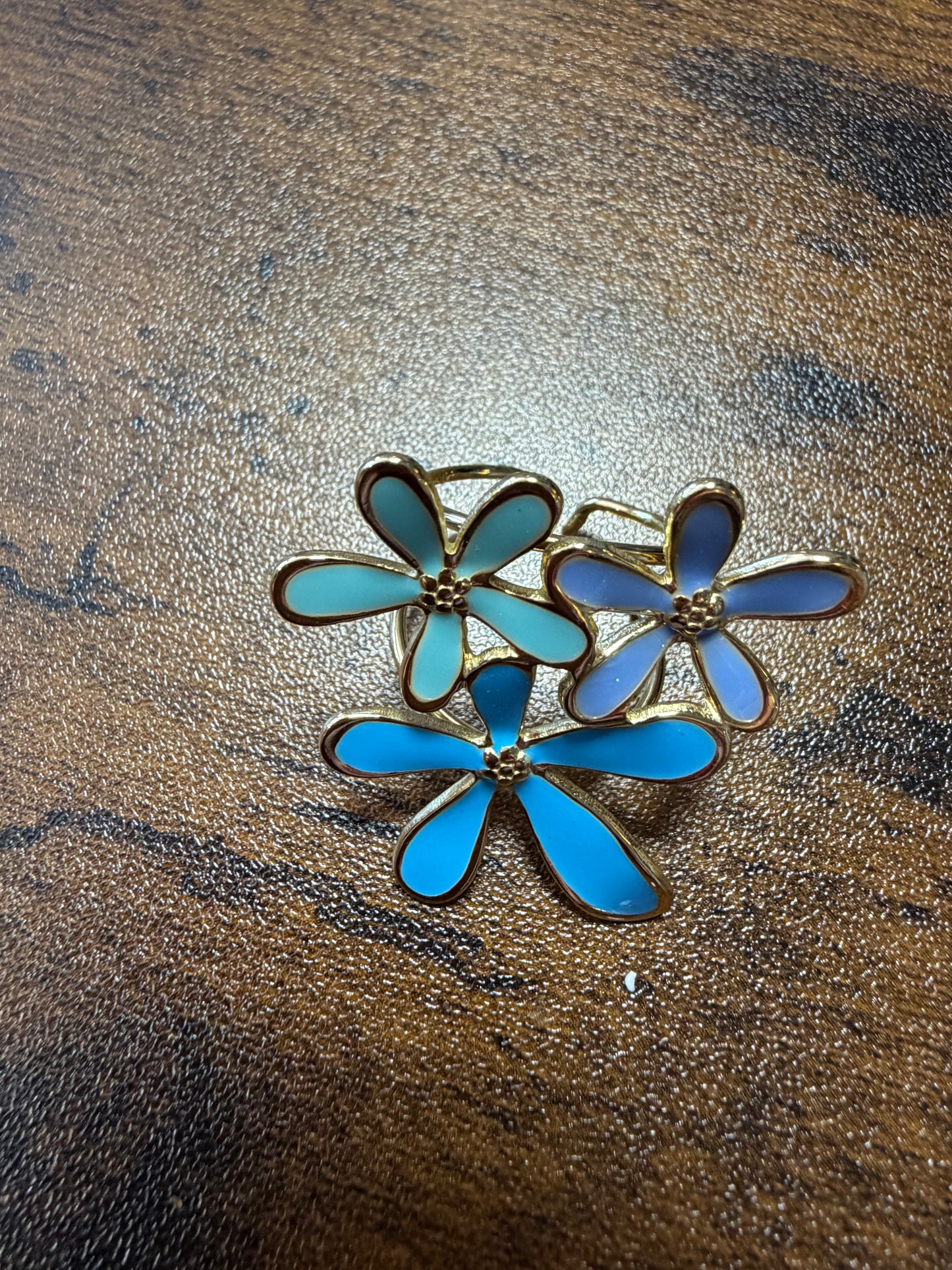 Bague 3 fleurs