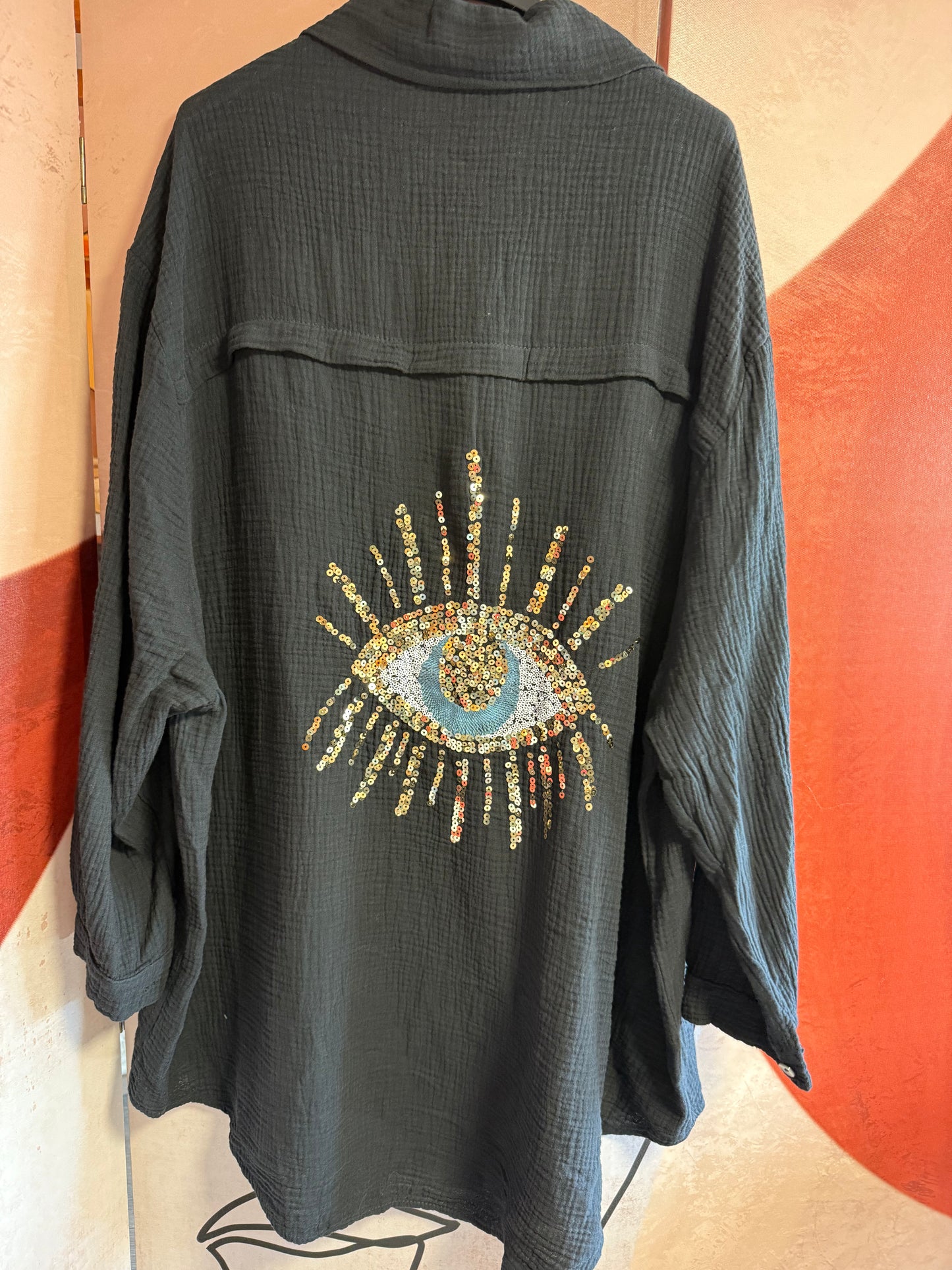 Chemise gaze de coton œil