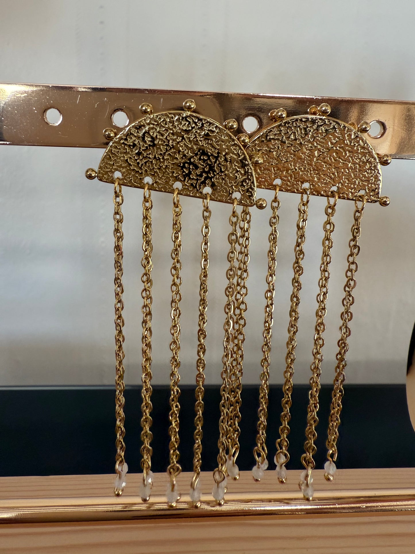 Boucles d'oreille chaîne