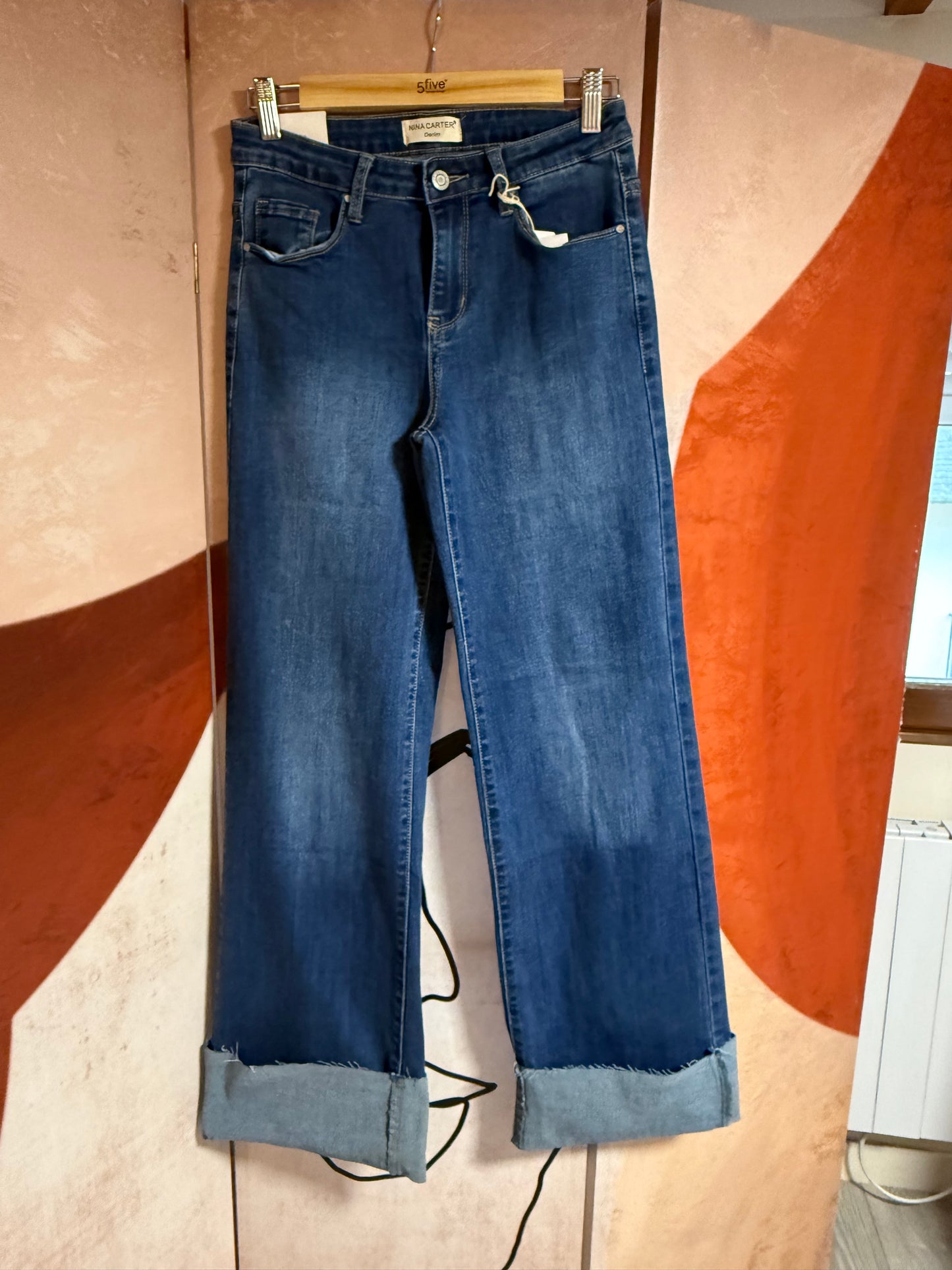 Pantalon grand revers