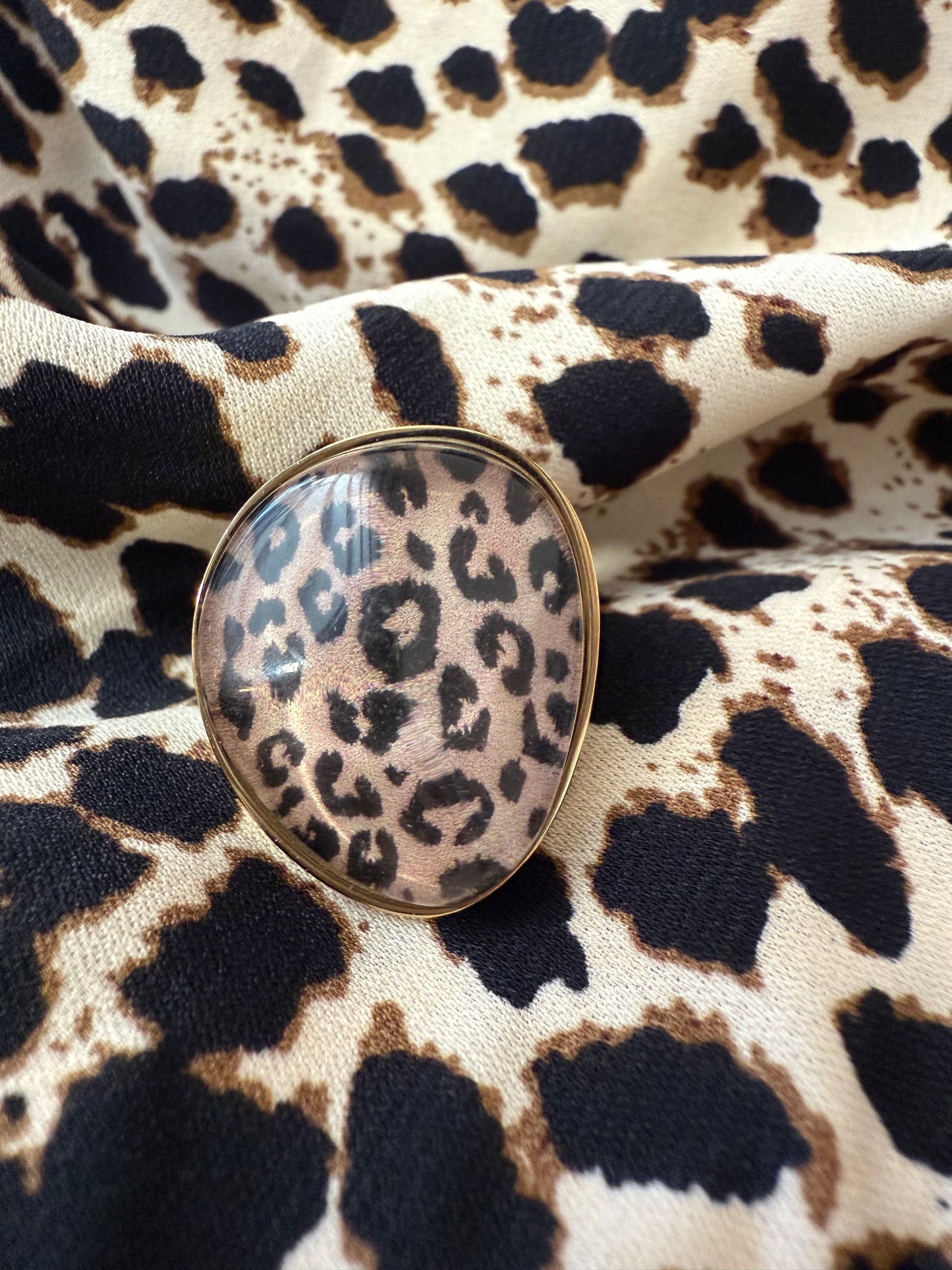 Bague léopard