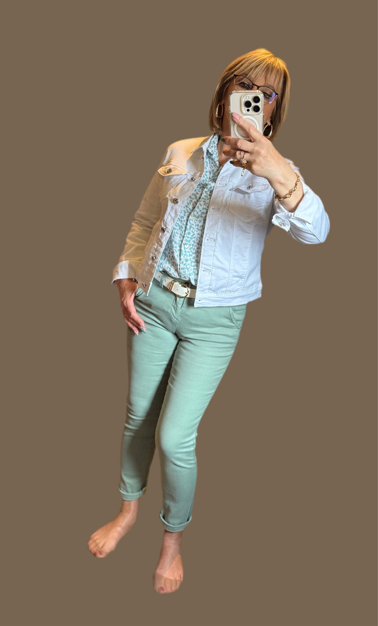 Veste légère blanche