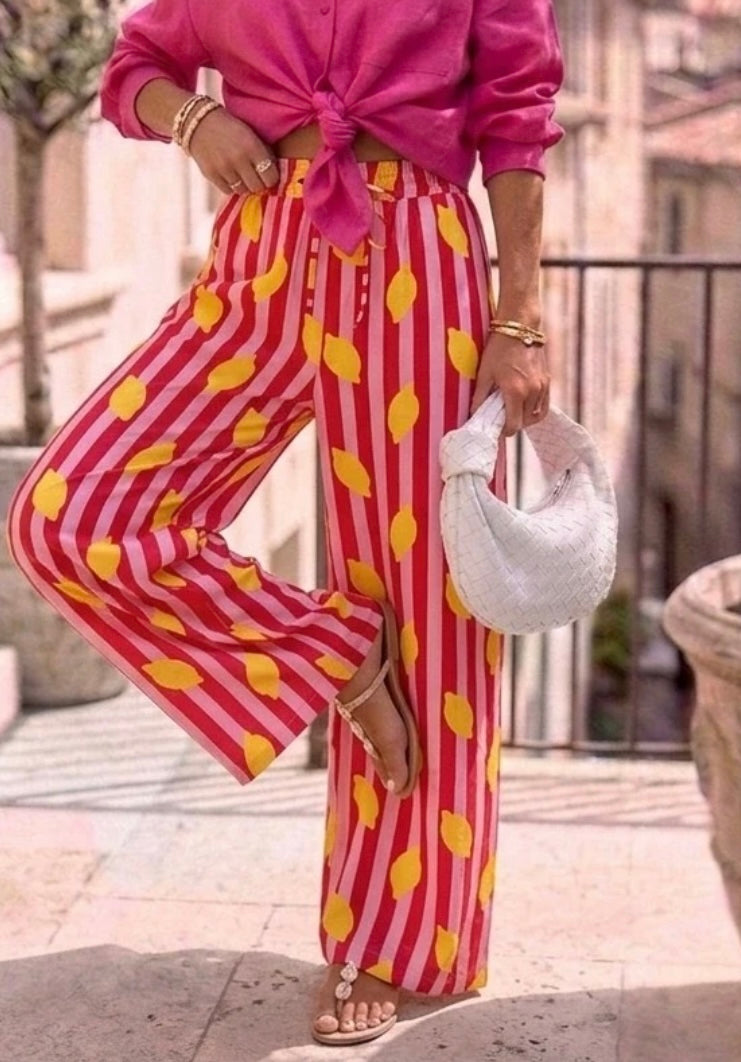 Pantalon citron