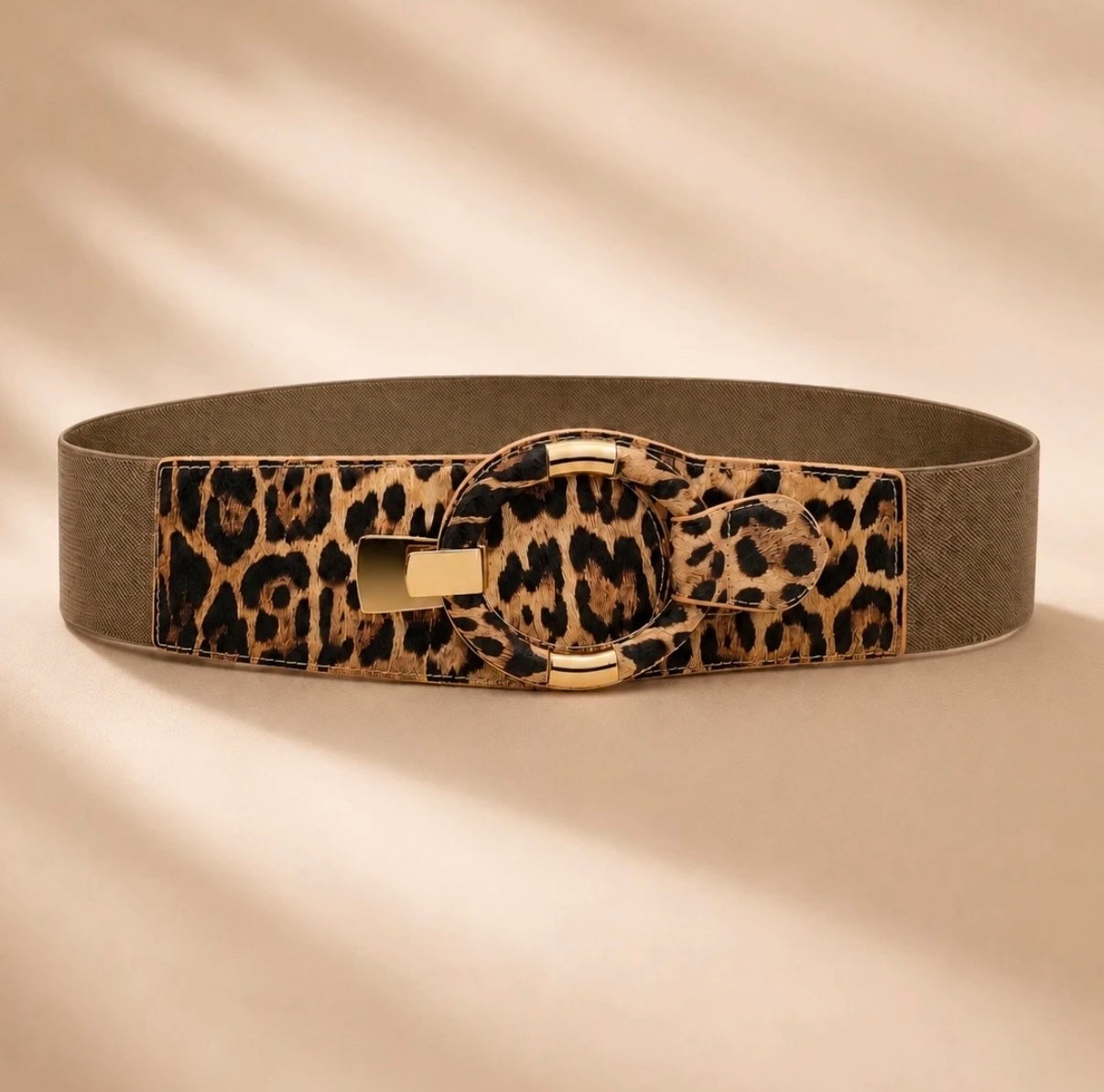 Ceinture léopard