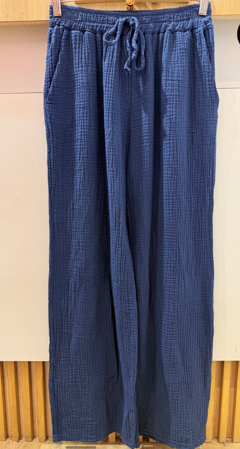 Pantalon gaze de coton