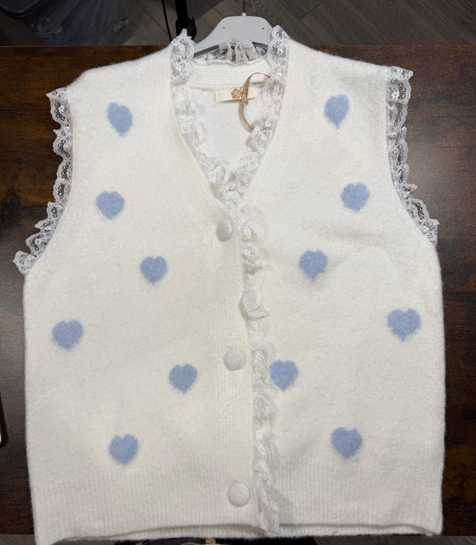 Gilet cœur