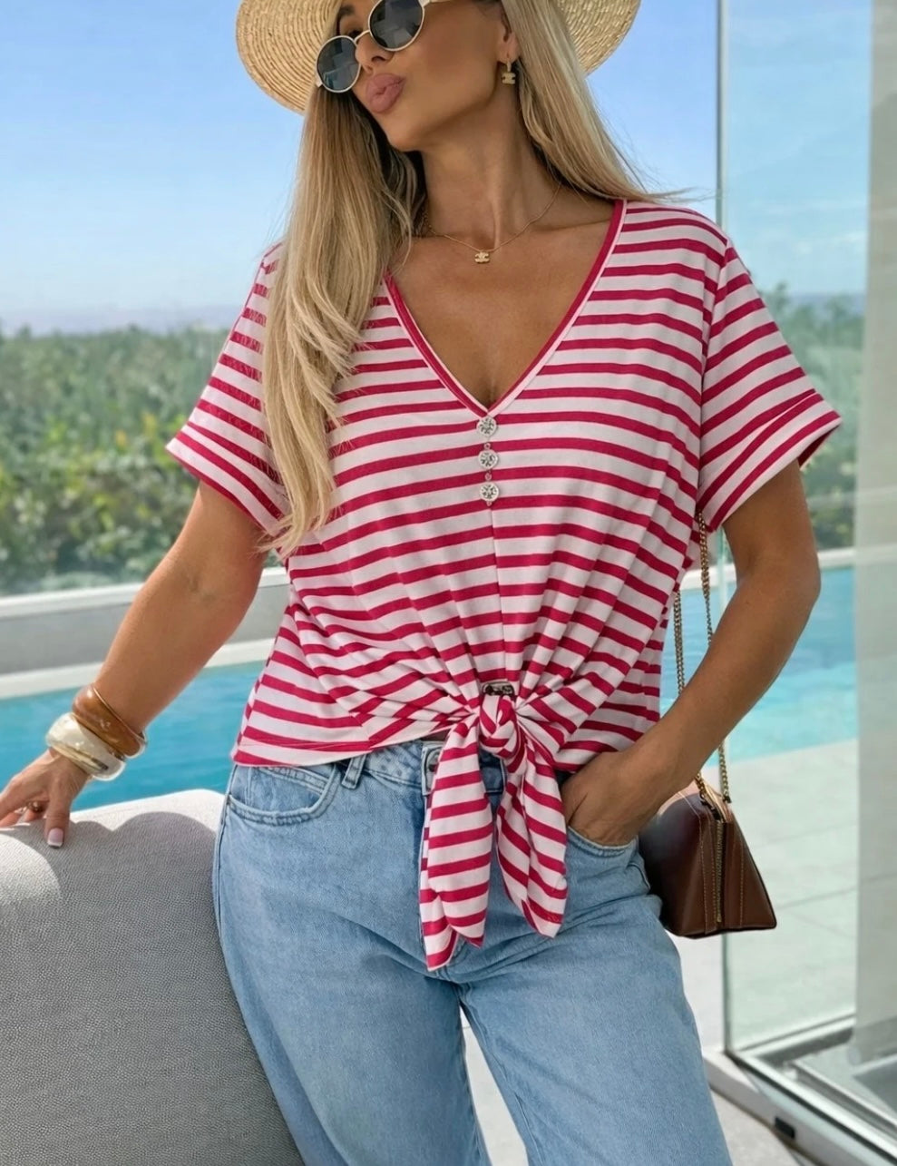 Ti-shirt noeud