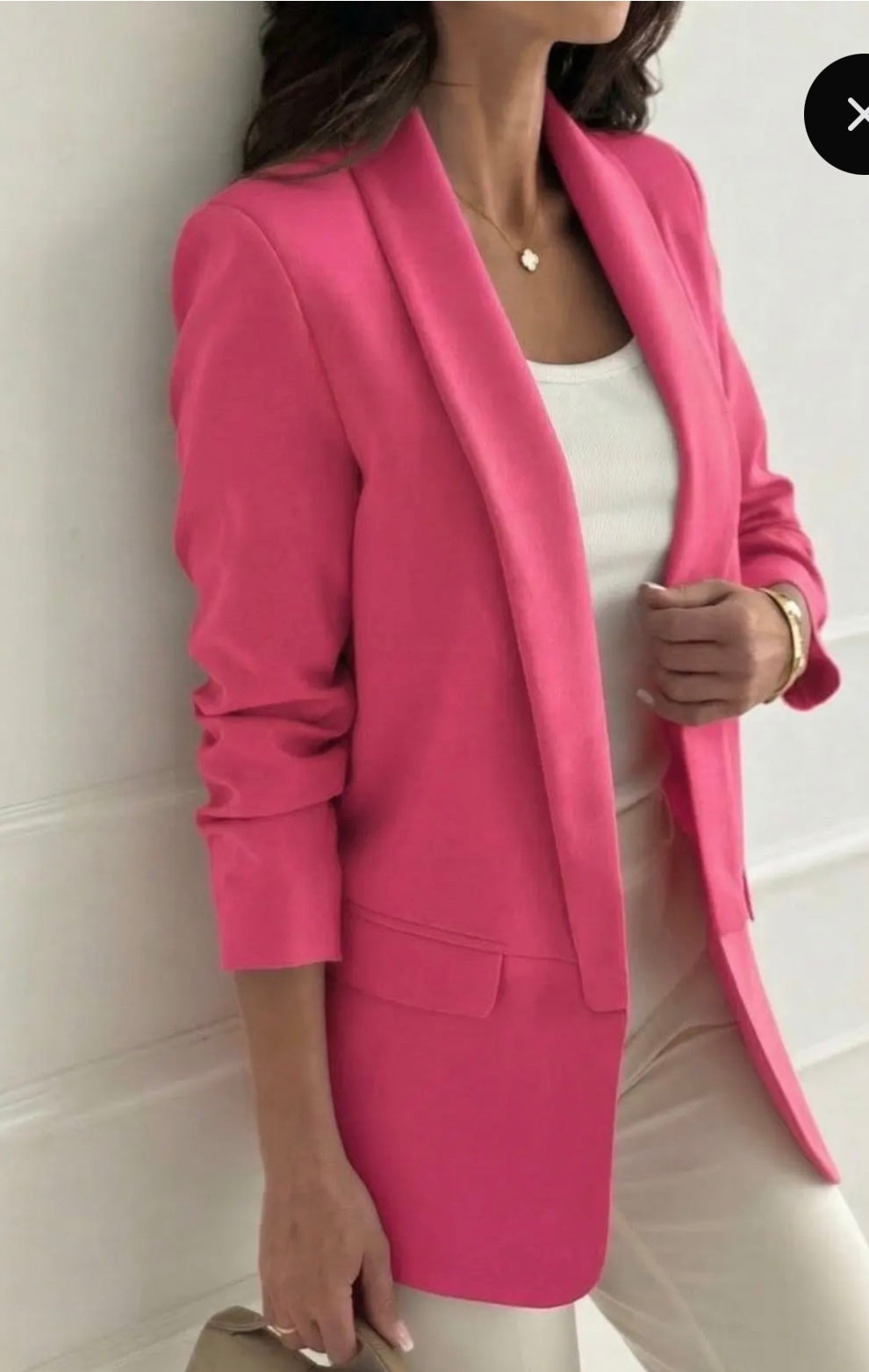 Veste Blazer Rose