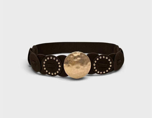 Ceinture rond doré