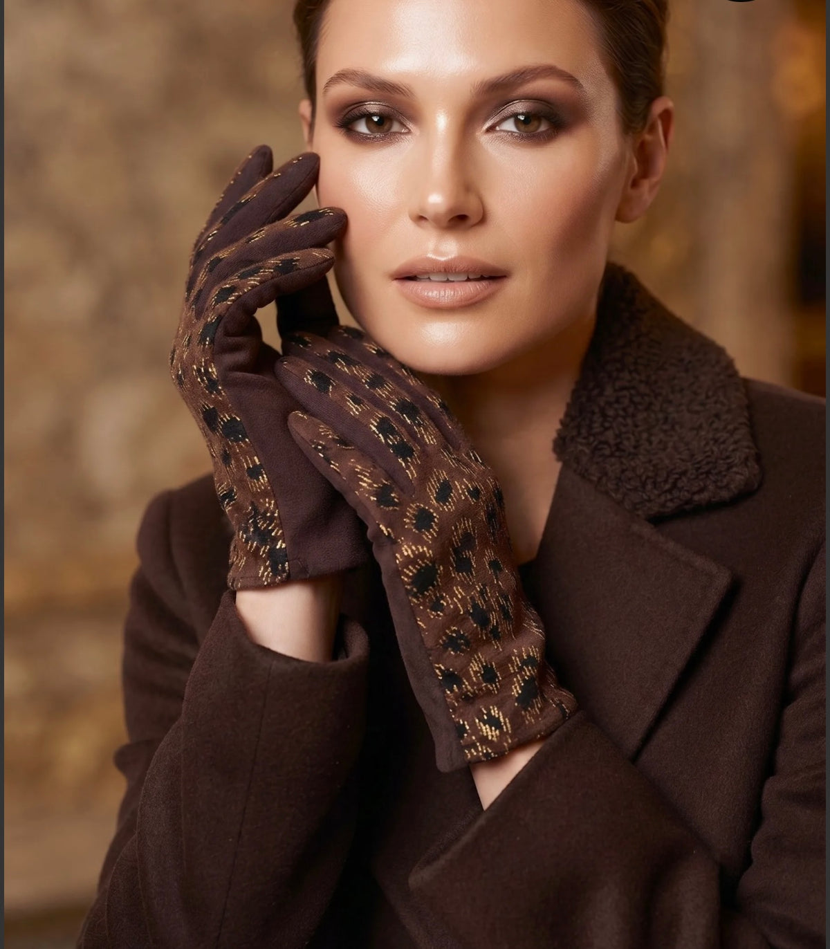Gants léopard