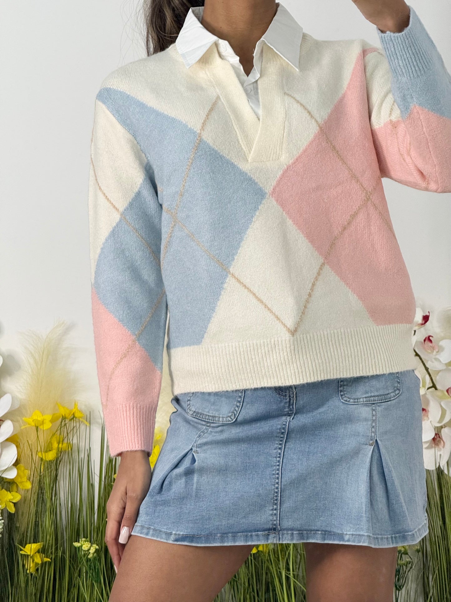 Pull jacquard