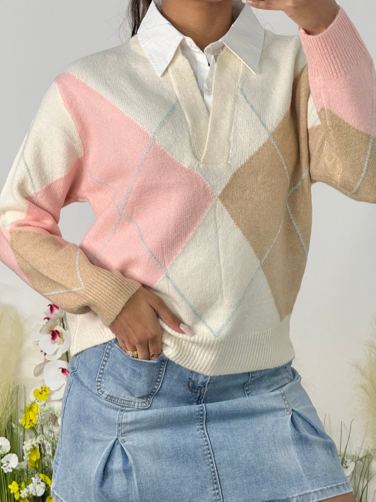Pull jacquard