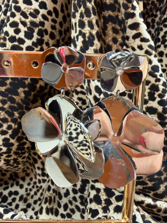 Boucles d’oreilles flore