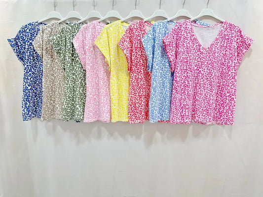 Ti-shirt léopard