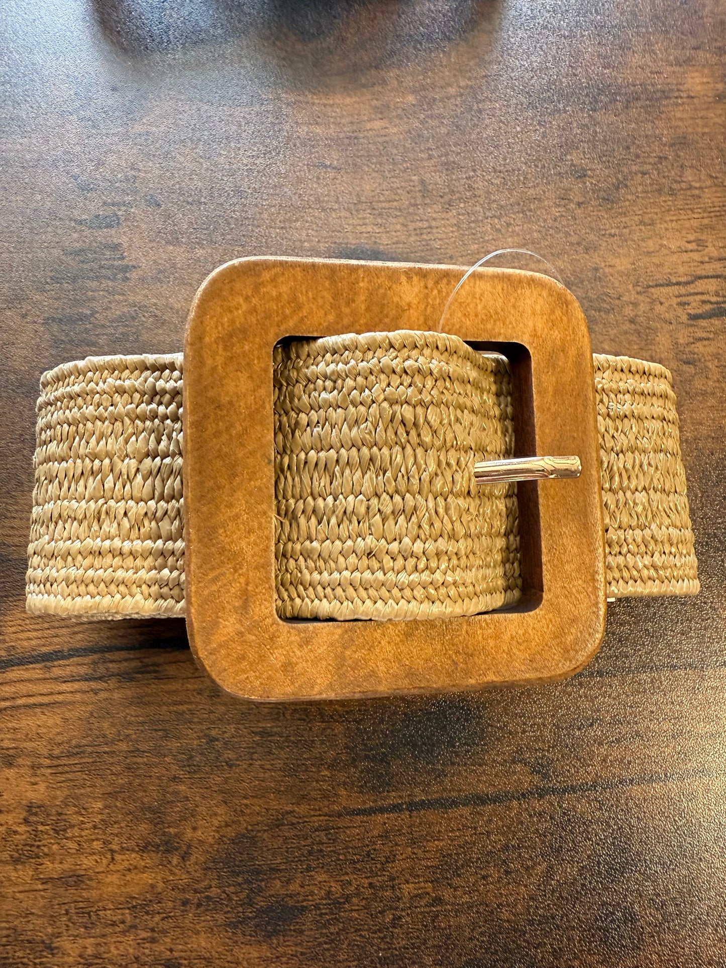 Ceinture élastique bois