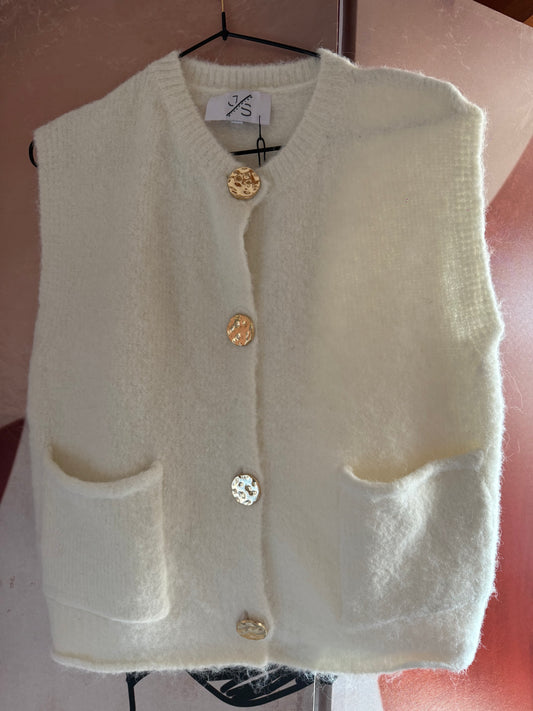Pull sans manche